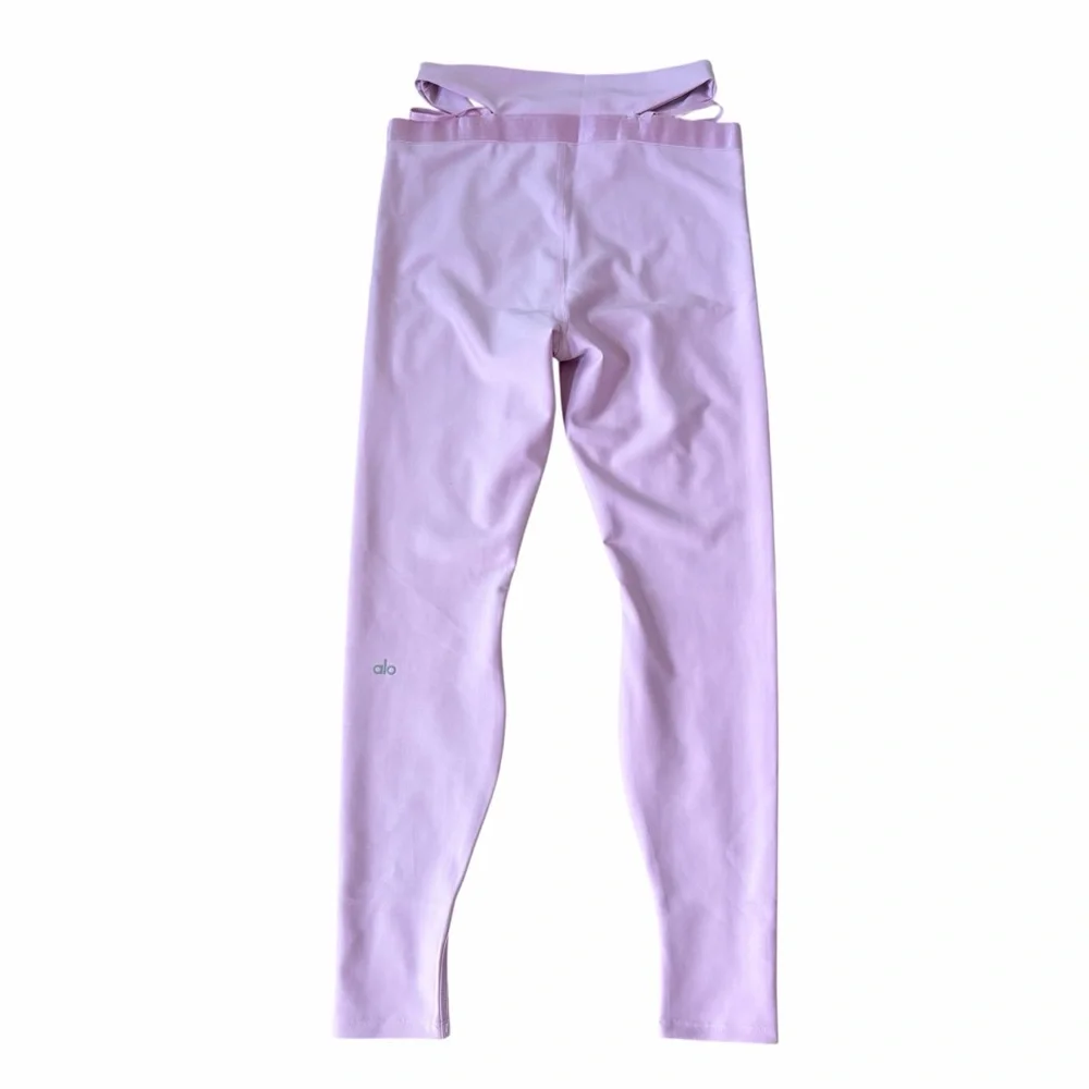 Alo Yoga Airlift Extreme High Waist All Nighter Legging Sugarplum Pink Sz Large